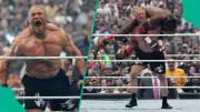Brock Lesnar Defeats Oba Femi in WWE Rematch, Fans React