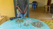 Edo Security Network Nabs Two Suspects with Illicit Drugs in Benin