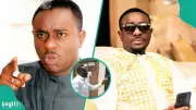 Emeka Ike Storms INEC Office Over NDC Primaries, Alleges Irregularities