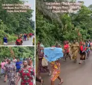 Enugu Women Protest Against Sex Workers Taking Their Husbands