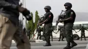 FCT Police Parade Kidnapping Suspects and Rescue Chained Woman