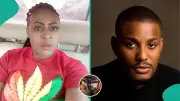 Lady Exposes Man in Black Touching Alex Ekubo's Coffin With Ring, Shares Video