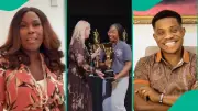 Lady Praises Jerry Eze's Daughter for Showing Respect After International Award Win