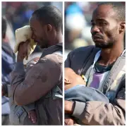 Malawian father weeps at South Africa relocation site amid repatriation
