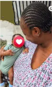 Nigerian Woman Shows Scar on Ear from Ex-Husband's Threat