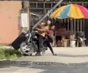 Nollywood actress Omeche Oko injured after bike crash on movie set