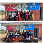 Plateau Joint Security Raid Nabs 59 Suspected Drug Peddlers