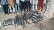 Police bust illegal gun-making factory in Yobe, arrest seven suspects