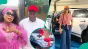 Regina Daniels Surprises Father with SUV and Cash on Birthday