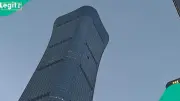 Small Aircraft Strikes Beijing's Tallest Skyscraper CITIC Tower