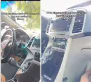 Woman Confronts Police Officer Over Oyo State Kidnapping