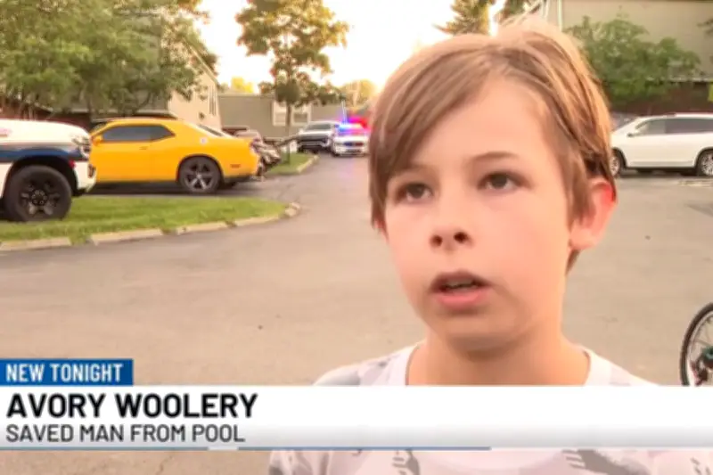 11-Year-Old Kentucky Boy Heroically Saves Drowning Man at Pool