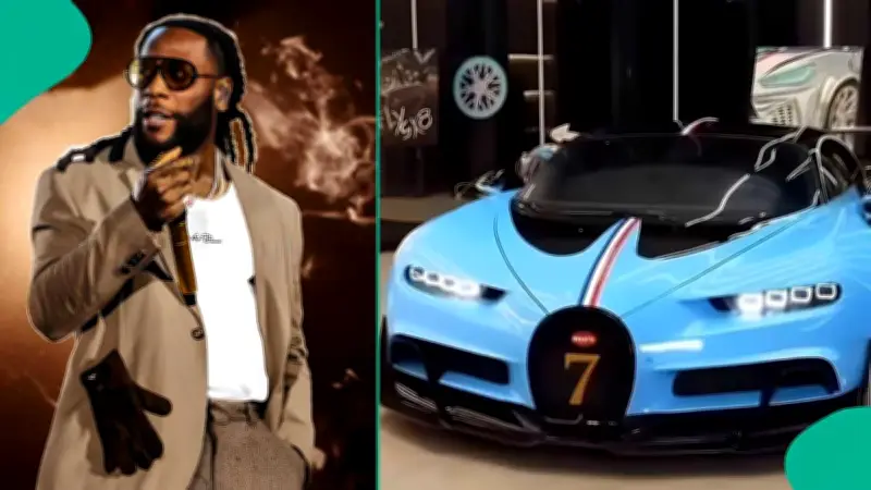 Burna Boy Fires Back at Critics as He Splashes N9bn on Rare Bugatti at Afronation