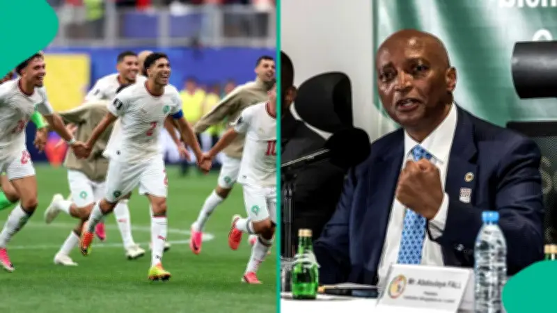 CAF President Motsepe Reacts to Morocco's 3-0 Win Over Canada at 2026 World Cup
