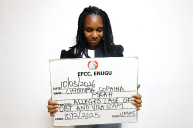 EFCC arraigns woman for identity theft, forgery in Enugu court