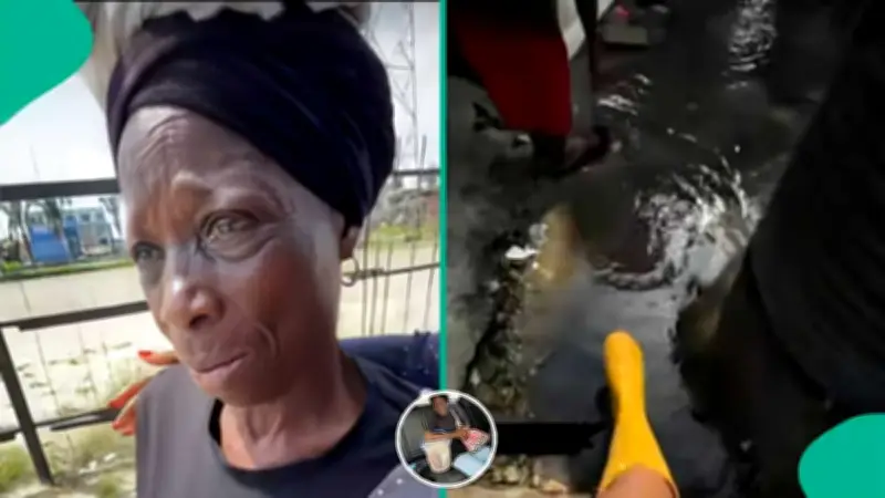 Elderly Groundnut Hawker Breaks Down in Tears After Receiving Cash Gift