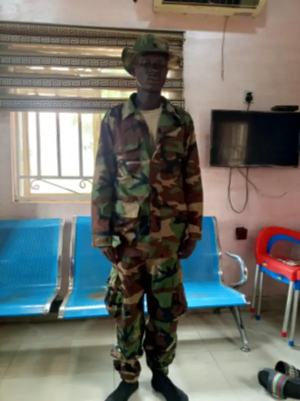 Fake soldier arrested for robbing residents in Maiduguri