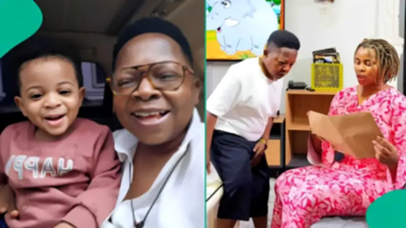 Fans Ask Aki 'Where Is Your Wife?' as He Celebrates Son's 2nd Birthday