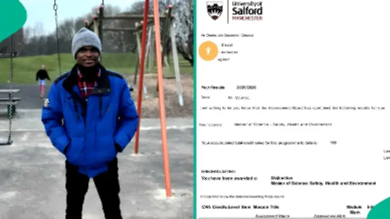 FUTO Graduate Earns Master's Degree in Health from UK University