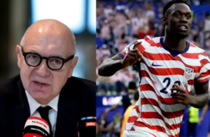 German FA chief demands answers from FIFA over Balogun ban reversal after Trump call