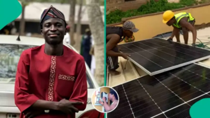 Nigerian Man Installs Solar System for Uninterrupted Power, Shares Cost of N600k