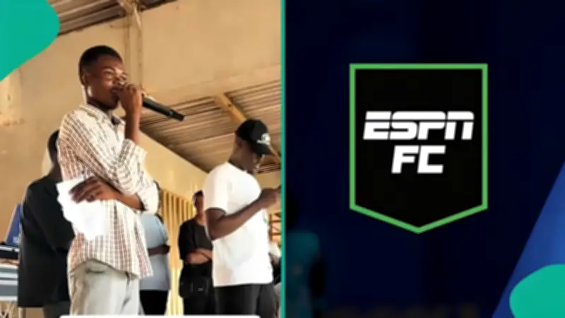 Nigerian Student's Football Commentary Goes Viral, ESPN Reaches Out