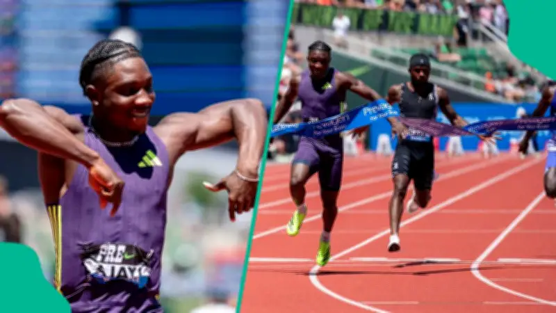 Nigeria's Kanyinsola Ajayi beats world champion on Diamond League debut