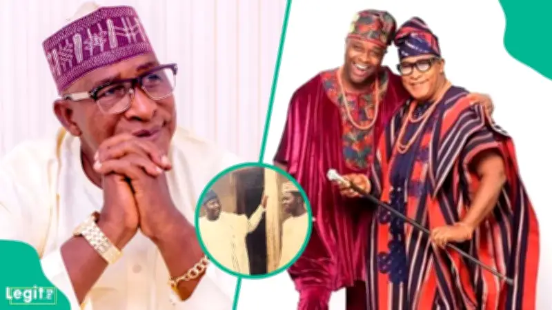 Oga Bello Reflects on Early Acting Days, Shares Nostalgic Throwback Photos