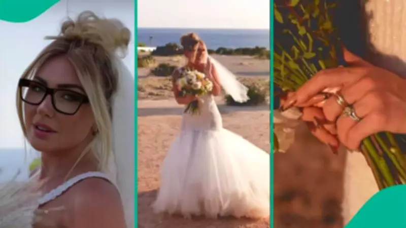Oyibo Woman Marries Herself in Intimate Wedding Ceremony, Video Goes Viral