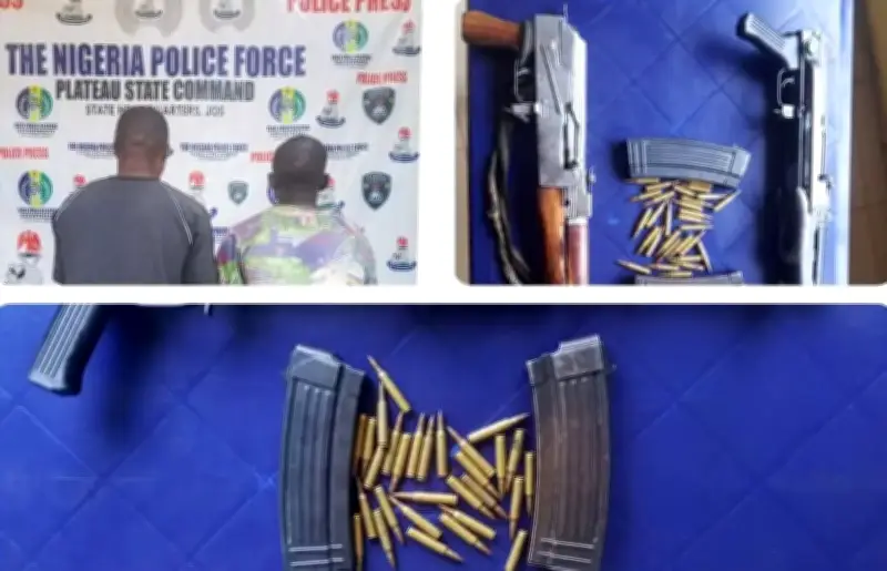 Police arrest two suspects over illegal firearms in Plateau