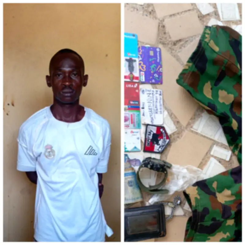 Suspected Military Impostor Arrested in Katsina State by Troops