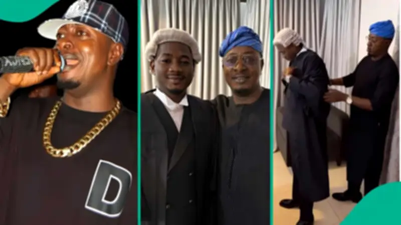 Taye Currency Celebrates Son's Call to Nigerian Bar