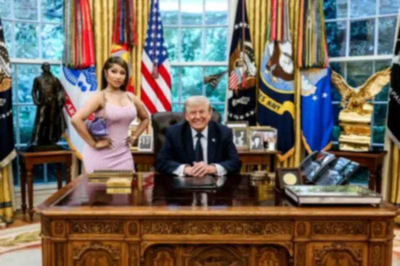 Trump Calls Nicki Minaj 'So Hot' at White House Luncheon Event
