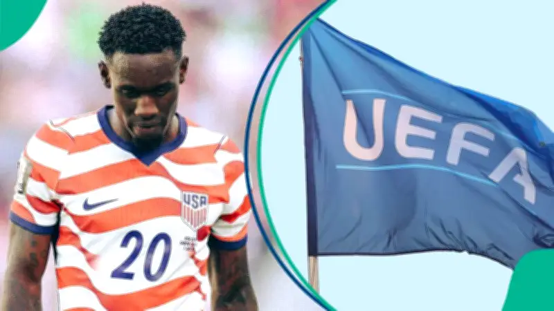 UEFA Blasts FIFA Over Folarin Balogun Red Card Suspension Ahead of Belgium Clash