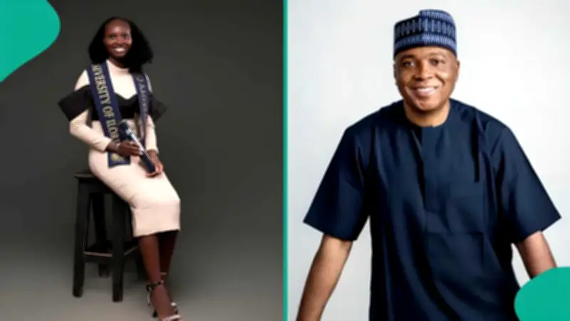 UNILORIN First-Class Graduate Gets Italy Scholarship Help from Ex-Senate President