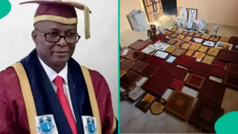 UNIPORT Outgoing VC Shows Over 60 Awards He Received During Tenure