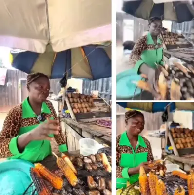 Nigerian corn seller claims N2.5 million monthly profit sparks debate