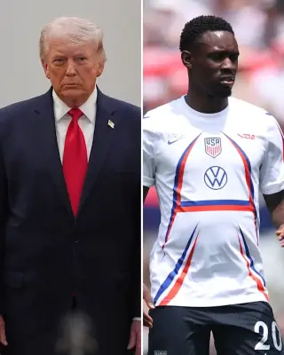 Trump Thanks FIFA for Rescinding Balogun Red Card Before Belgium Clash