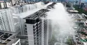 China's Rooftop Mist Cooling Systems Go Viral for Reducing Heat by Up to 8°C