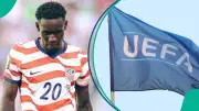 UEFA Blasts FIFA Over Folarin Balogun Red Card Suspension Ahead of Belgium Clash